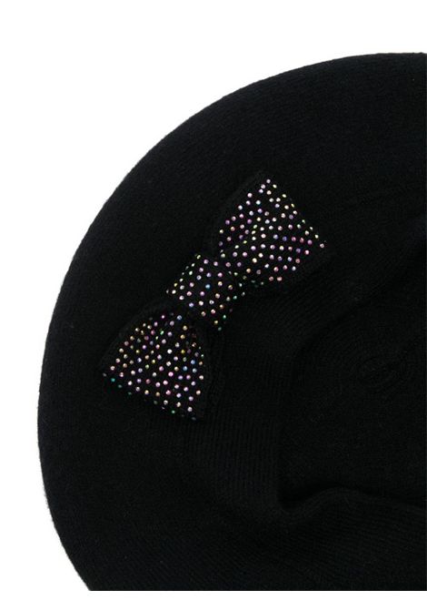 Basco in lana d'Angora REGINA | 50180NERO