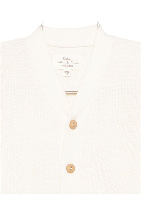 Cardigan con scollo a V TEDDY&MINOU | A25TGF0002EM635100