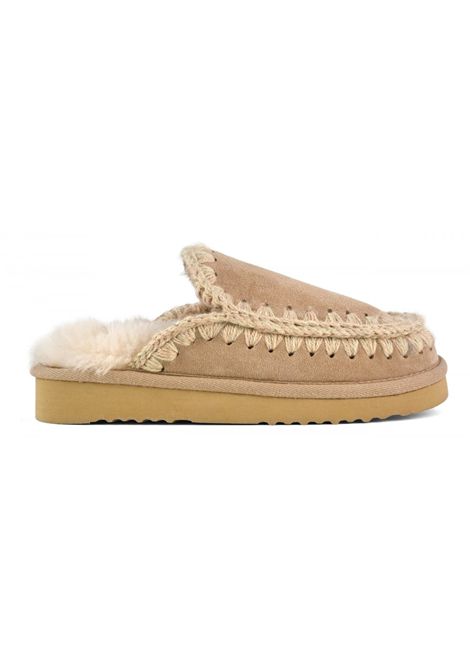 Eskimo slipper donna beige MOU | FW101125ACAM