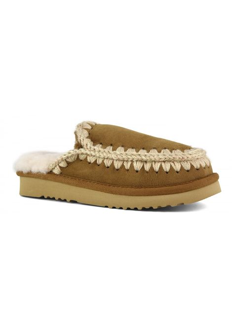 Eskimo slipper donna marrone MOU | FW101125ACOG