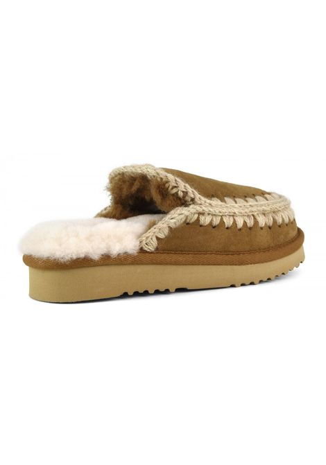 Eskimo slipper donna marrone MOU | FW101125ACOG