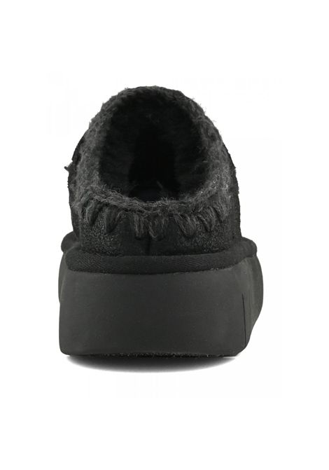 Eskimo slipper donna nero MOU | FW531001BCBKG