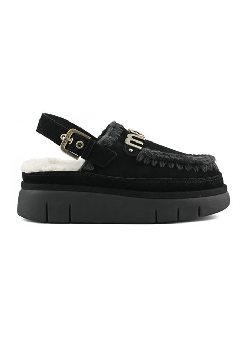 Eskimo slipper donna nero MOU | FW5310264BKBK