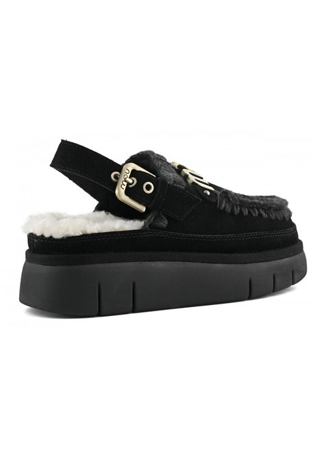 Eskimo slipper donna nero MOU | FW5310264BKBK