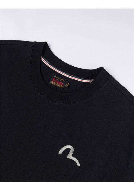 T-shirt con ricamo EVISU | 2EAHTM5TS1183BLACK