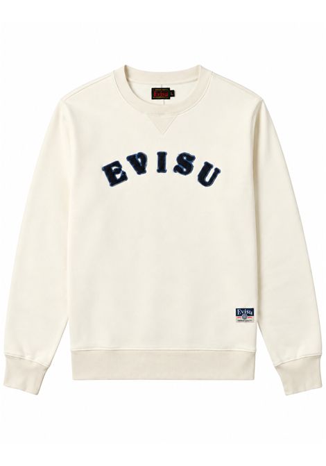 Felpa con logo EVISU | 2EAHTM6SW1073ECRU