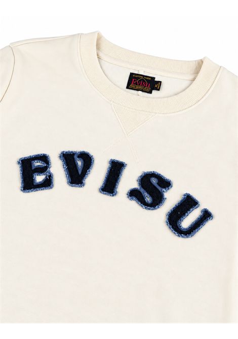 Felpa con logo EVISU | 2EAHTM6SW1073ECRU