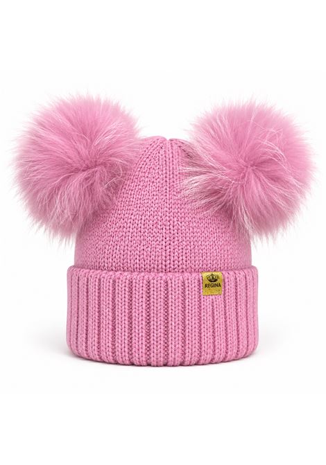Cappello con due pompon