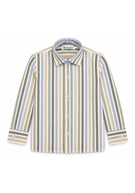 Camicia rigata SHAKO | CSK0970BISBE