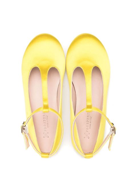 Ballerine in raso gialle  PROSPERINE | T023T05