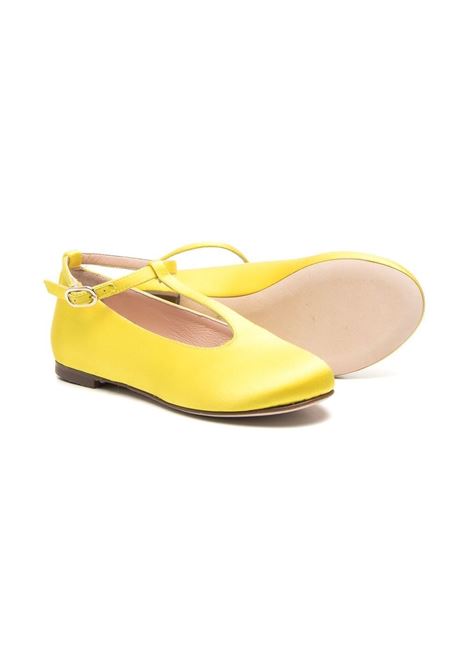 Ballerine in raso gialle  PROSPERINE | T023T05