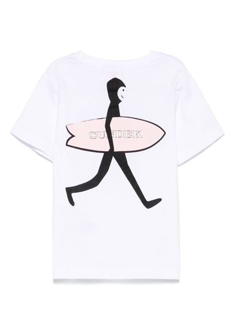 T-shirt con stampa logo SUNDEK | B673TEJ78000600