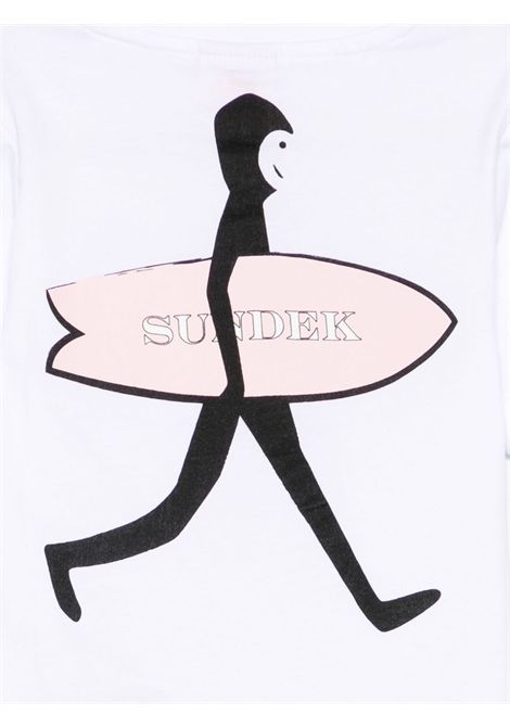 T-shirt con stampa logo SUNDEK | B673TEJ78000600