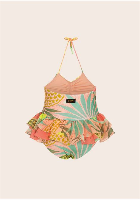 Costume intero con stampa F**k | BA05MKX20