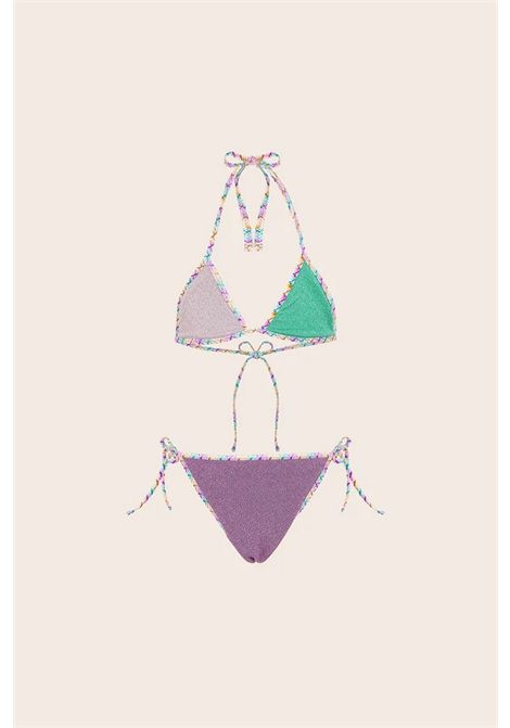Bikini triangolo lurex F**k | G1G01TFX55