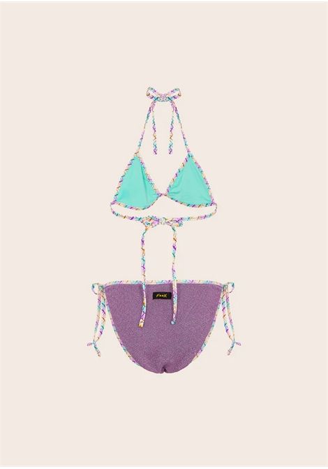 Bikini triangolo lurex F**k | G1G01TFX55