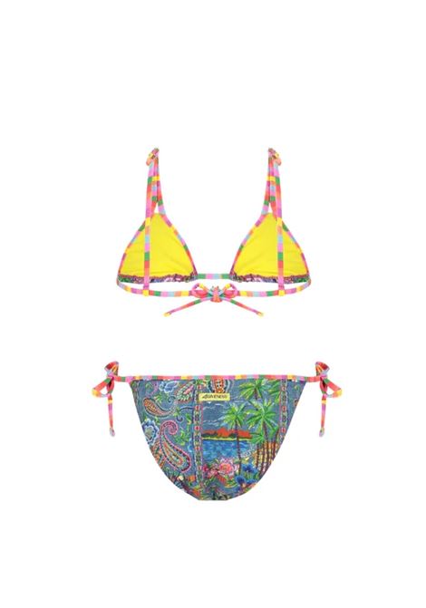 Bikini triangolo con stampa 4GIVENESS | 126GBWBK6033200