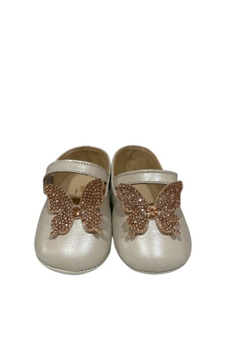 Ballerine con farfalla BABYWALKER | PB1654IVORY