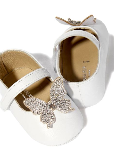 Ballerine con farfalle BABYWALKER | PB1654WHITE