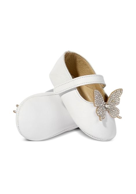 Ballerine con farfalle BABYWALKER | PB1654WHITE