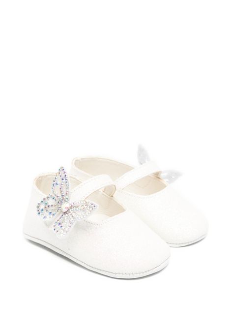 Ballerine con farfalle BABYWALKER | PB1658WHITE