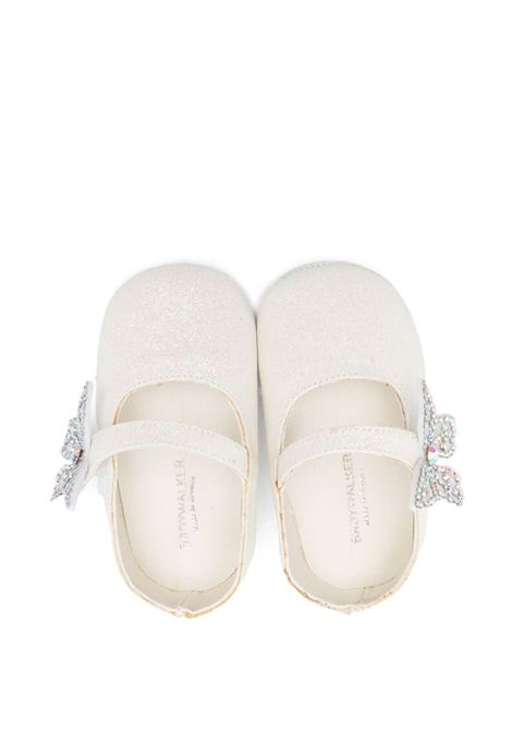 Ballerine con farfalle BABYWALKER | PB1658WHITE