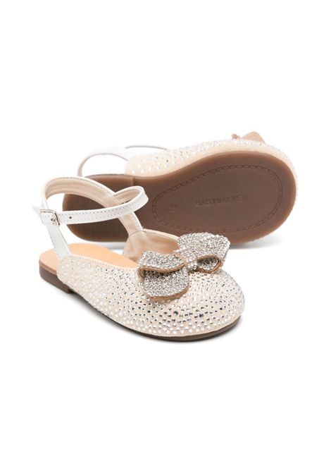 Ballerine con strass BABYWALKER | PB5868IVORY