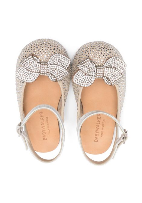 Ballerine con strass BABYWALKER | PB5868IVORY