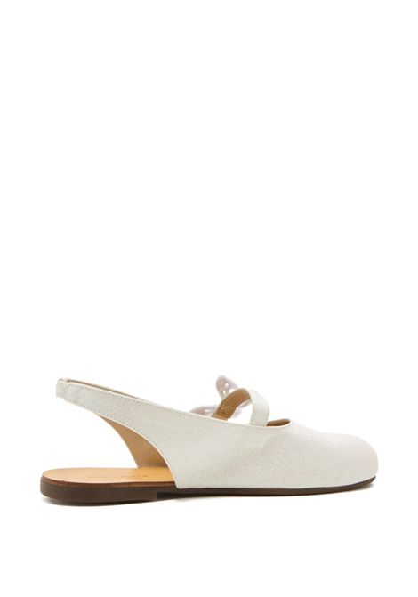 Ballerine con farfalla BABYWALKER | PB5881WHITE