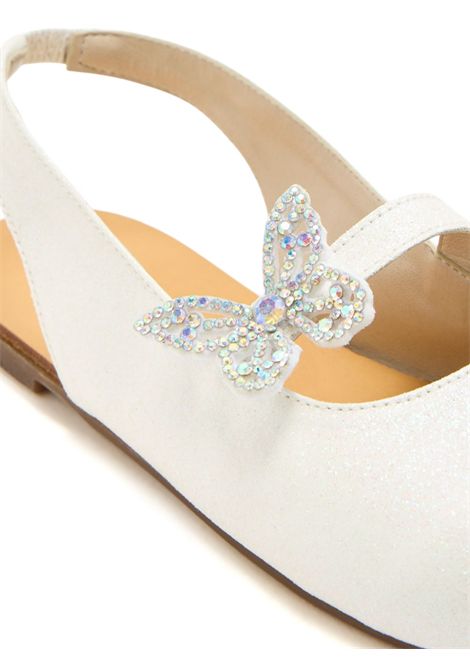 Ballerine con farfalla BABYWALKER | PB5881WHITE