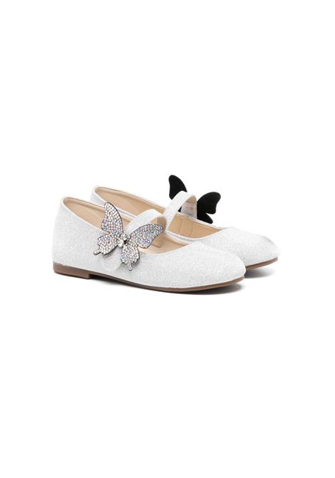 Ballerine con farfalla BABYWALKER | PP5843SILVER