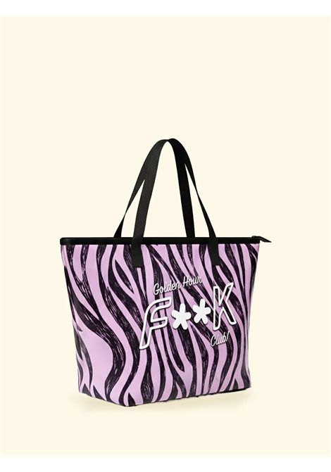 Borsa zebrata F**k | SU8905X06