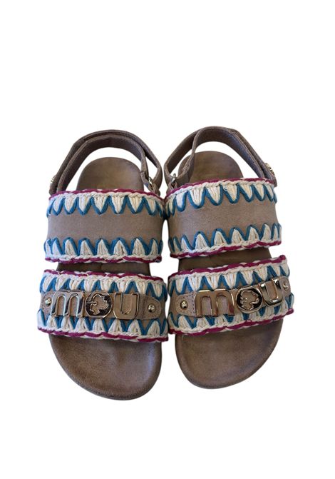 Sandali doppia fascia MOU | SK631004APSA