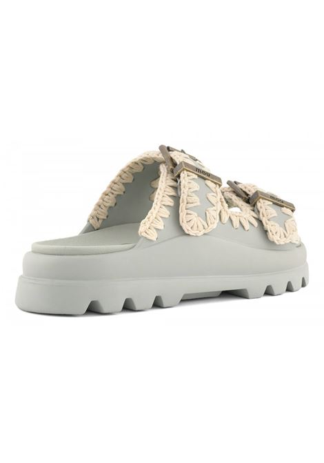 Ciabatta Donna two buckles MOU | SW661001NTEA