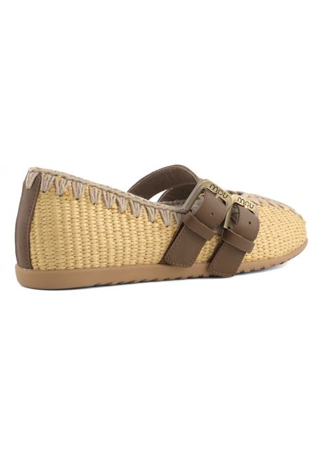 Ballerina Donna in raffia MOU | SW731007KRNAT