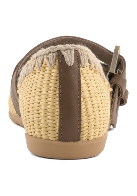 Ballerina Donna in raffia MOU | SW731007KRNAT