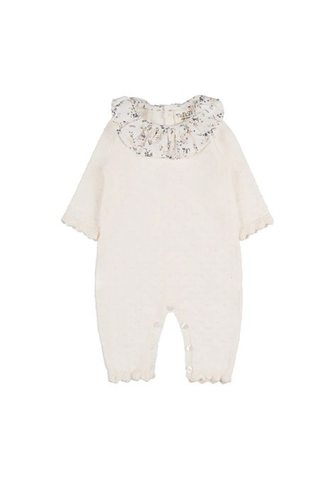 Tutina con bordi smerlati NANAN | E26416OW