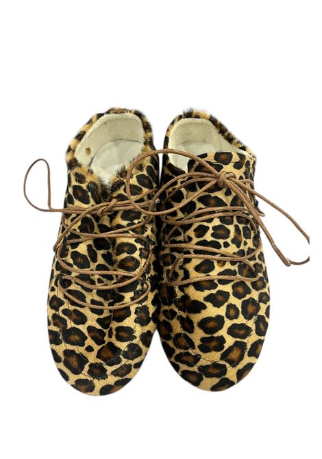 Ballerine con lacci RIEN | 15015LEOPARDO