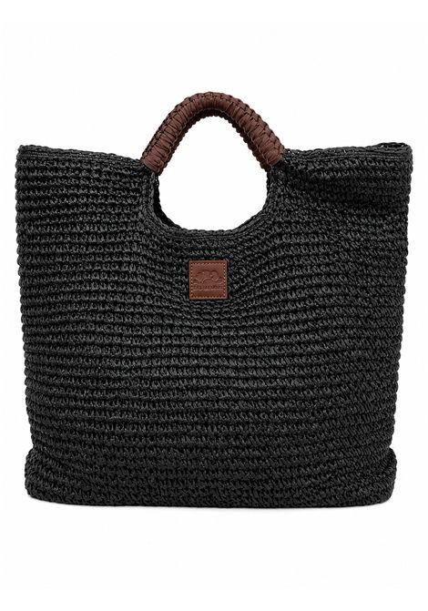Borsa in paglia nera SUNDEK | AW825ABPA10000401