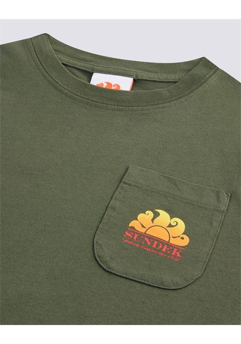 T-shirt con logo SUNDEK | B028TEJ780030200
