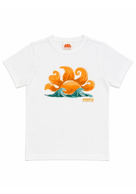 T-shirt con logo SUNDEK | B241TEJS80000600