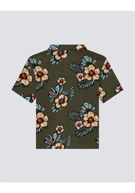 Camicia con stampa SUNDEK | B817SHVP100302G7VERDE