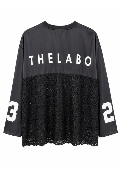 T-shirt donna in pizzo THELABO | 0060NE